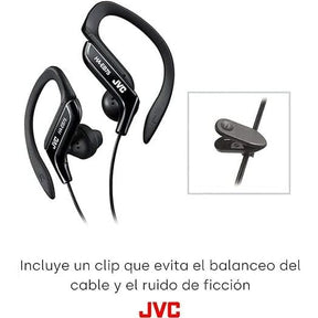 JVC Sports in Earphones, Black [Accessories]