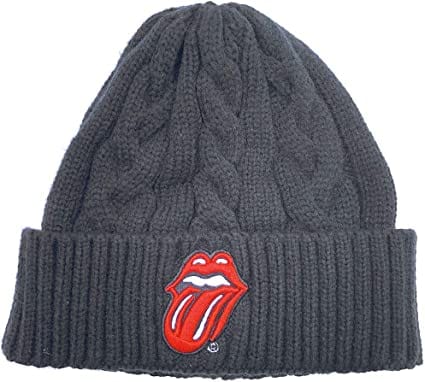 Rolling Stones Tongue Cable Bean [Hat]