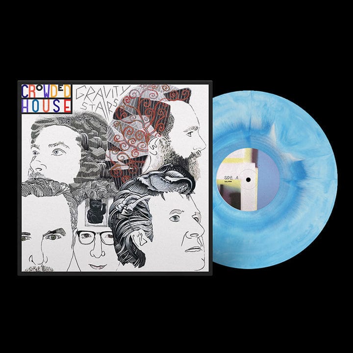 Gravity Stairs (Standard Cloudy Blue Edition) - Crowded House [Colour Vinyl]