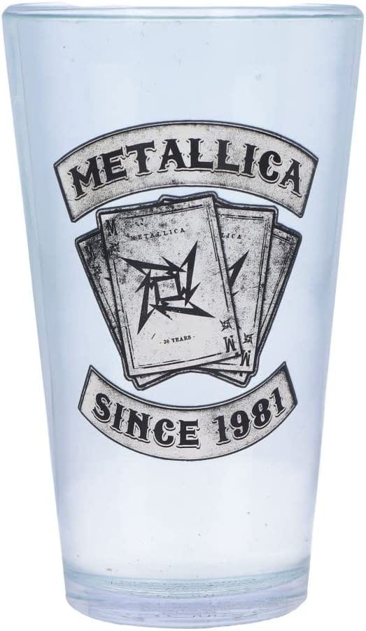 Metallica Since 1981 Dealer Glass, 14.8cm [Cup]