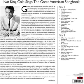 NAT KING COLE - SINGS AMERICA [VINYL]