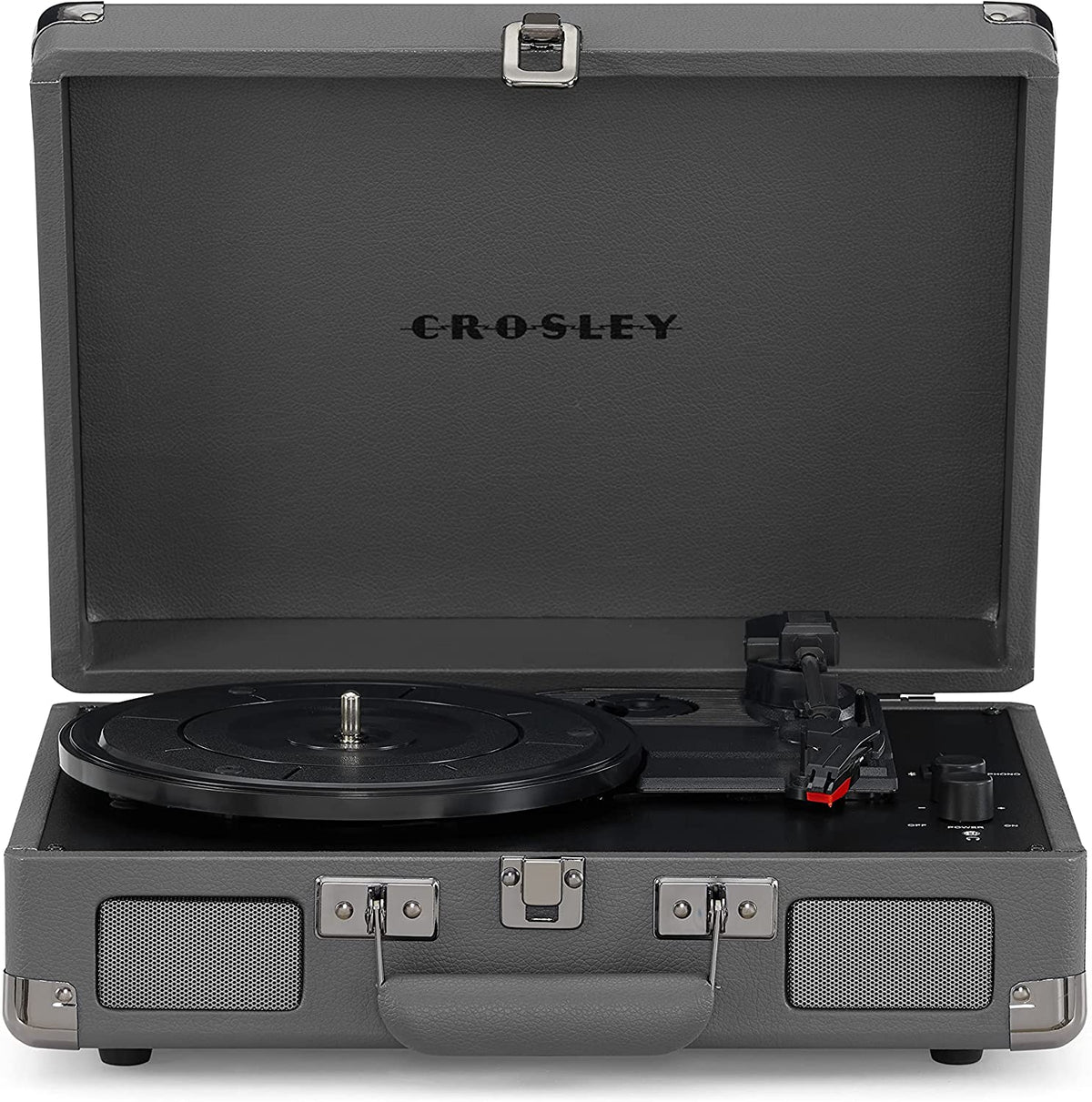 Crosley Cruiser Plus - Bluetooth Turntable (Slate) [Tech & Turntables]