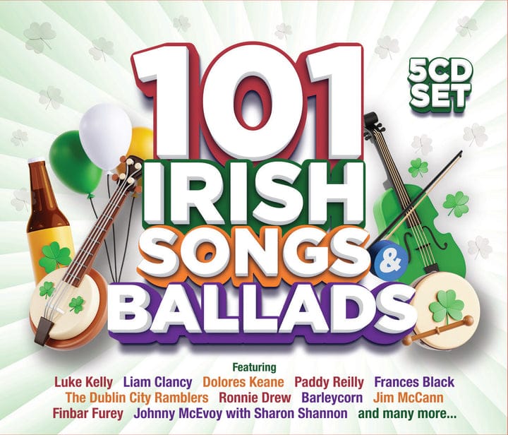 101 Irish Songs & Ballads 5 CD Set - Various Artists [CD]