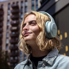 BoomPods HeadPods Pro2 Blue Bluetooth Headphones [Accessories]