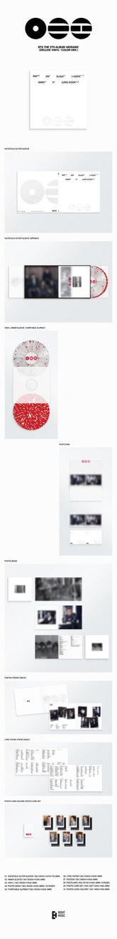 BTS 5th Album 'ARIRANG' (Colour Ver.) - BTS [Colour Vinyl] - Vinyl8