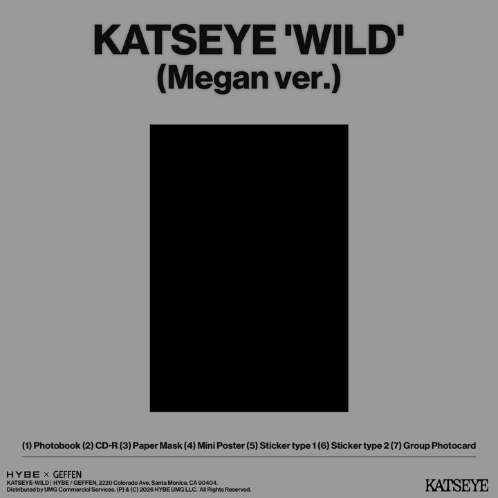 Wild (Megan Version) - KATSEYE [CD] - Vinyl8