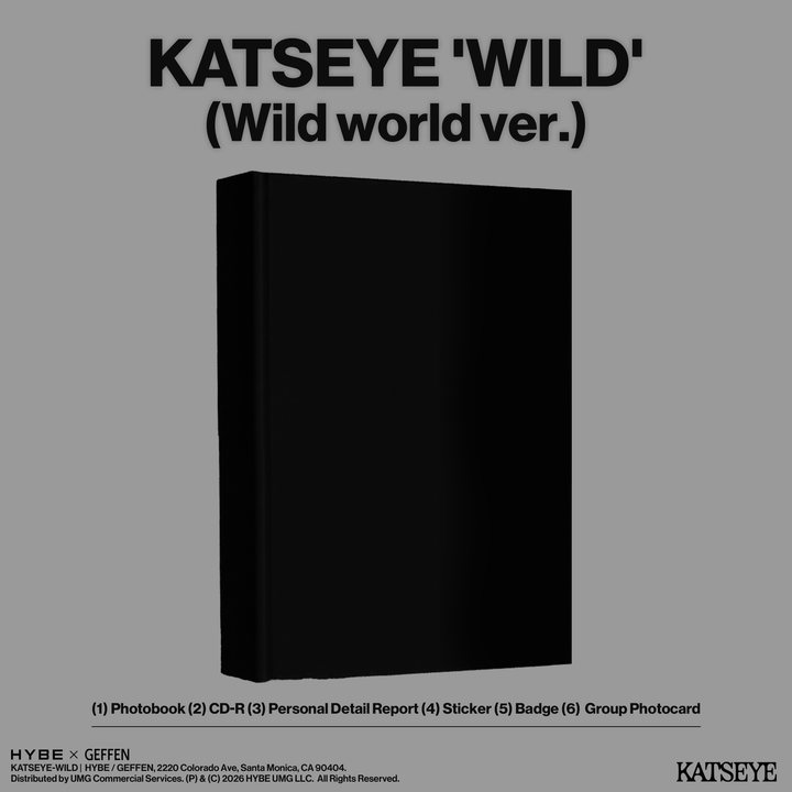 Wild (Wild World Version) - KATSEYE [CD] - Vinyl8
