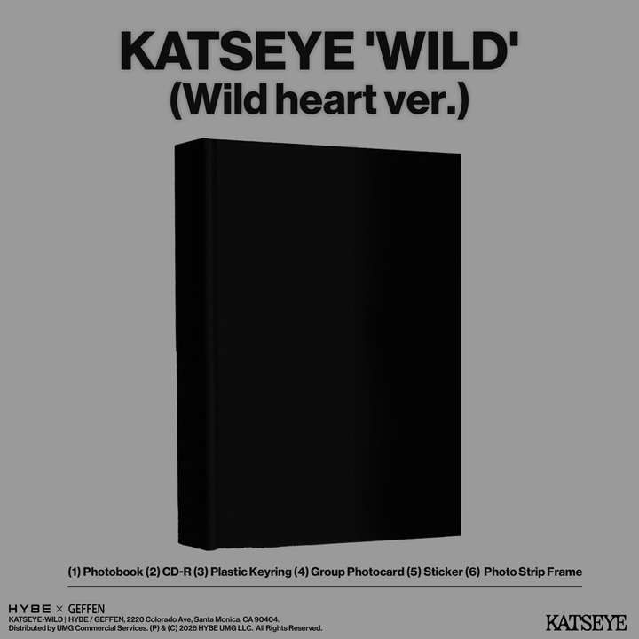 Wild (Wild Heart Version) - KATSEYE [CD] - Vinyl8