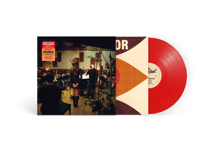 Visitor (Indie Exclsuive Red Edition W/ Alt Cover + Signed Artcard) - SIENNA SPIRO [Colour Vinyl] - Vinyl8