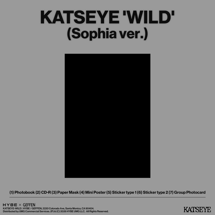 Willd (Sophia Version) - KATSEYE [CD] - Vinyl8