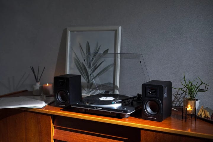 Audio Technica AT-LP70XBT Black Bluetooth Turntable [Tech & Turntables]