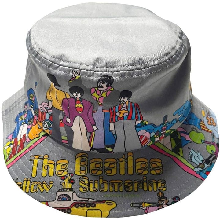 The Beatles  Yellow Submarine Grey Bucket Hat - Small [Hat]