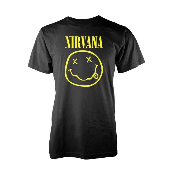 NIRVANA SMILEY LOGO - X-LARGE [T-Shirts]