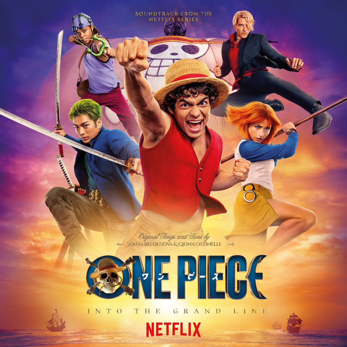 One Piece: Into the Grand Line: Soundtrack from the Netflix Series - Sonya Belousova & Giona Ostinelli [VINYL] - Vinyl8