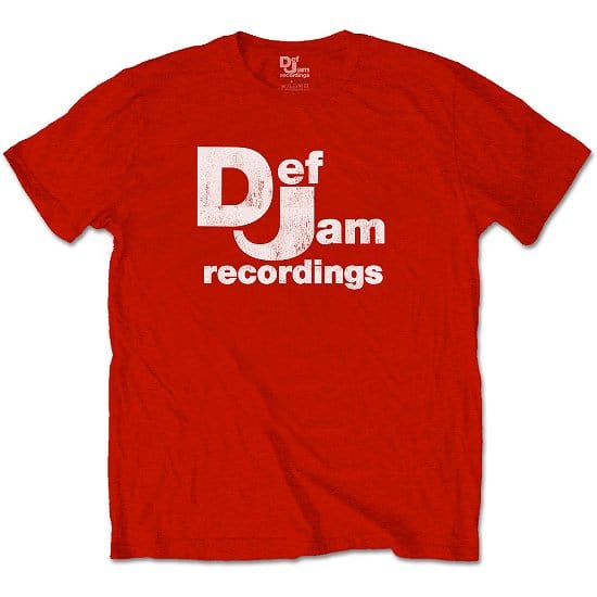 Def Jam Recordings Unisex, Red - Small [T-Shirts]