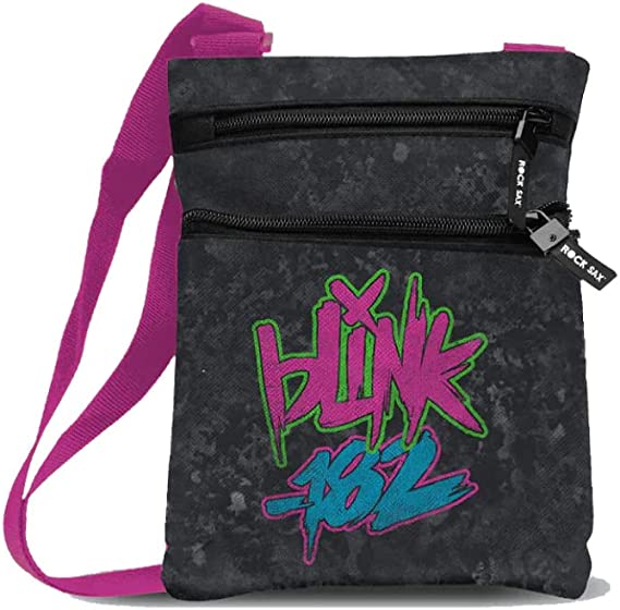 Blink 182 Logo Black Cross Shoulder Body [Bag]