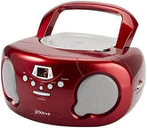 Groov-e Boombox CD Player - Red [Tech & Turntables] - Vinyl8