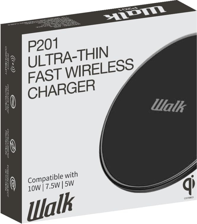 Walk Wireless QI Wireless Charging Pad 10W / 7.5W / 5W [Accessories]