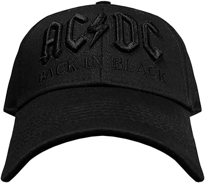 AC/DC - BACK IN BLACK - Black [Hat]
