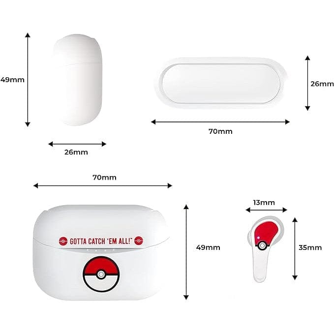 Pokemon Earpods (Pokeball White) Earpphones [Accessories]
