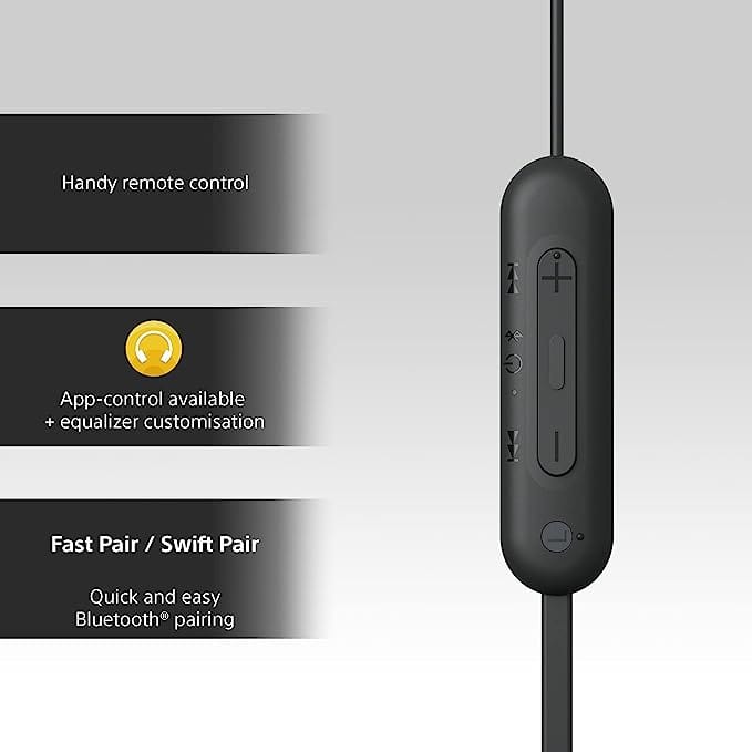 Sony WI-C100 Wireless In-ear Headphones [Accessories]