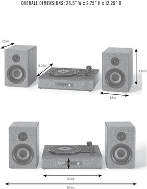 Crosley Aria Shelf System [Tech & Turntables]