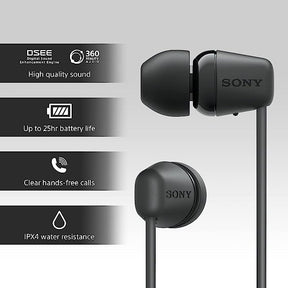 Sony WI-C100 Wireless In-ear Headphones [Accessories]