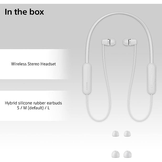 Sony WI-C100 Wireless Earphones [Accessories]