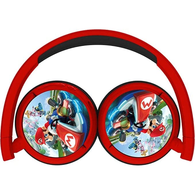 Mario Kart Wireless Kids Headphones - Red [Accessories]