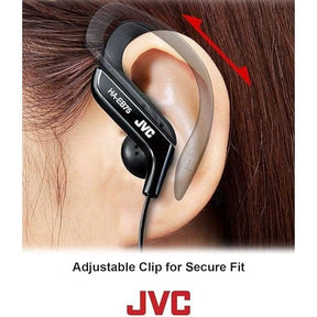 JVC Sports in Earphones, Black [Accessories]