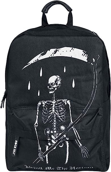 Bring Me The Horizon Skeleton Backpack Black [Bag]