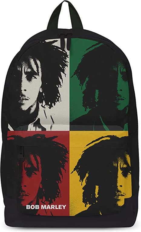 Bob Marley Pop Art Portrait Logo Backpack [Bag]