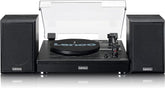 Lenco LS-101 Turntable and Hi-Fi Speakers - Black [Tech & Turntables]