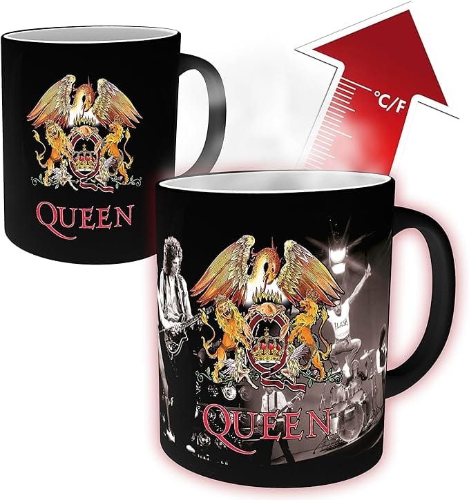 Queen Gift Set Thermo-Reactive Mug + Acryl® + Pack of Mix Badges [Mug]