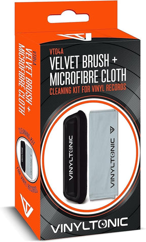 Vinyl Tonic Velvet Brush And Microfibre Cloth Cleaning Kit [Accessories]
