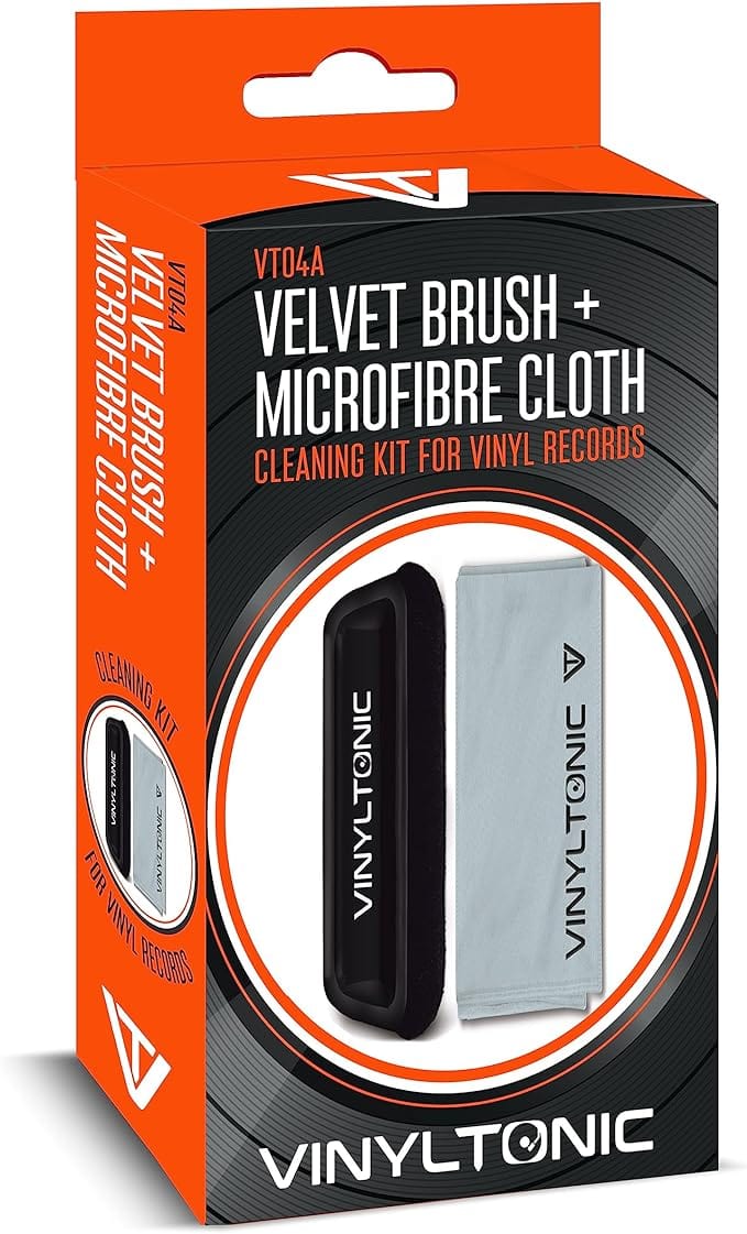 Vinyl Tonic Velvet Brush And Microfibre Cloth Cleaning Kit [Accessories]