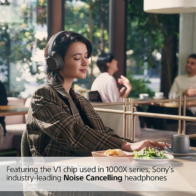 Sony WH-CH720N Noise Cancelling Wireless Bluetooth Headphones, Black [Accessories]