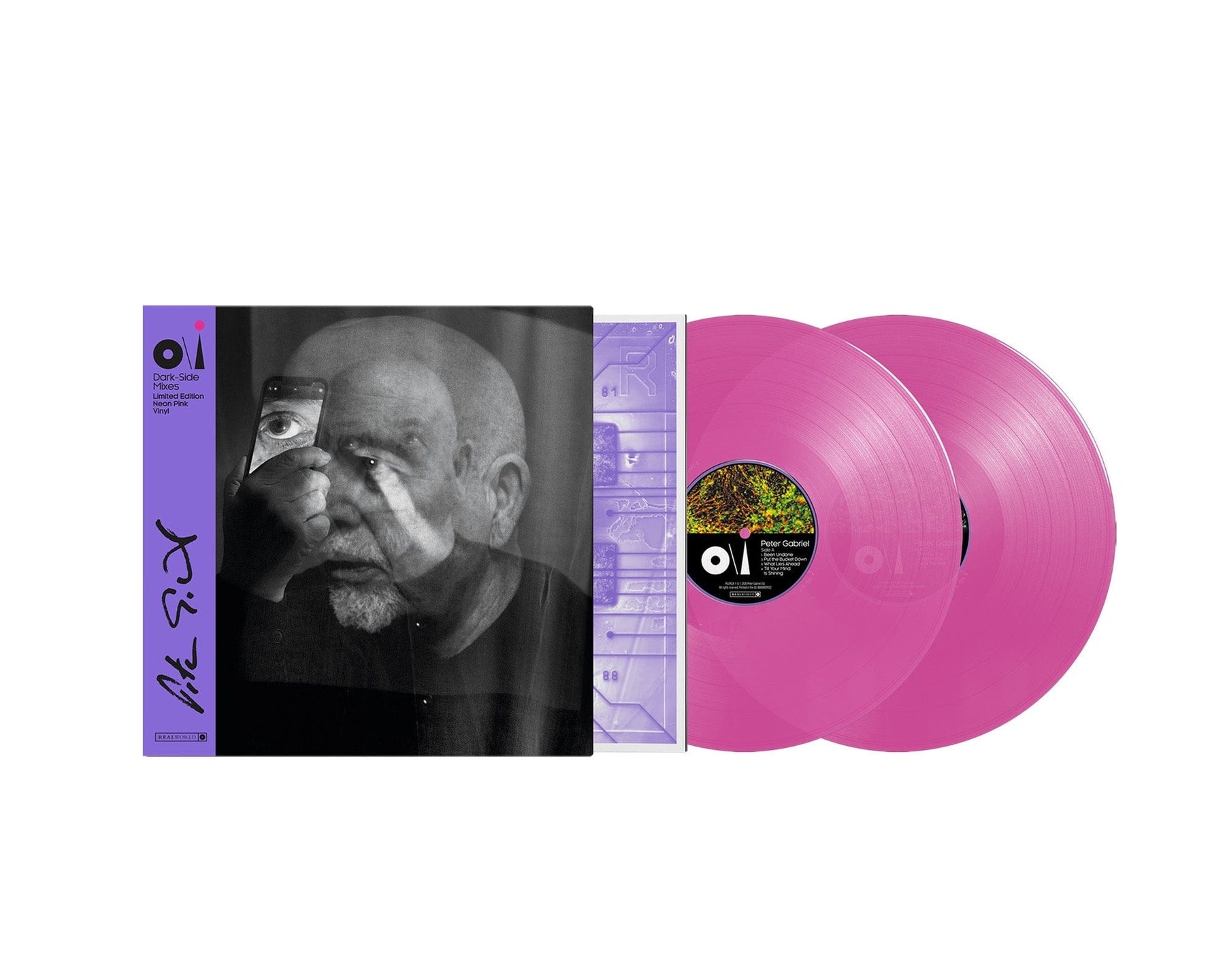 o\i: Dark-Side Mix (Indie Neon Pink Exclusive) - Peter Gabriel [Colour Vinyl] - Vinyl8