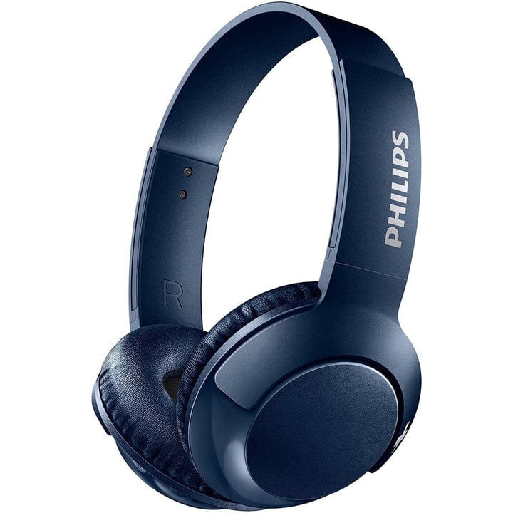 Philips on-ear headphones SHB3075BL/00 on-ear Bluetooth headphones - Blue [Accessories]