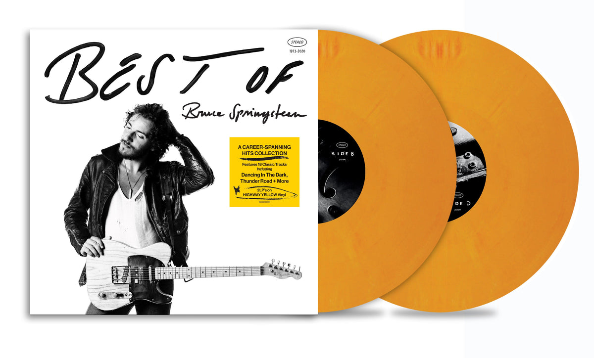 Best of Bruce Springsteen - Bruce Springsteen [Golden Discs Exclusive Highway Yellow Vinyl]
