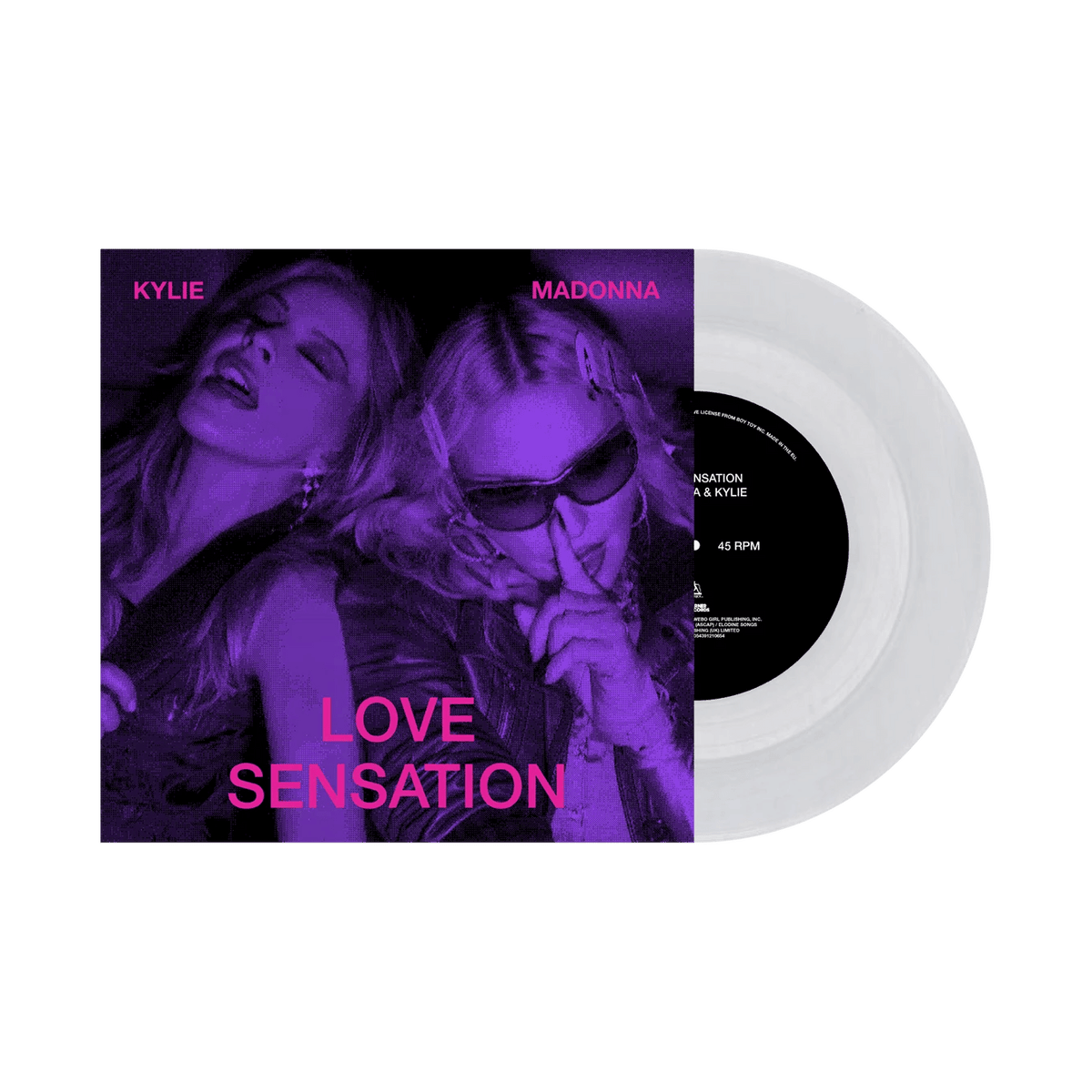 Love Sensation (Afterhours Mix) - Madonna & Kylie [Colour Vinyl]