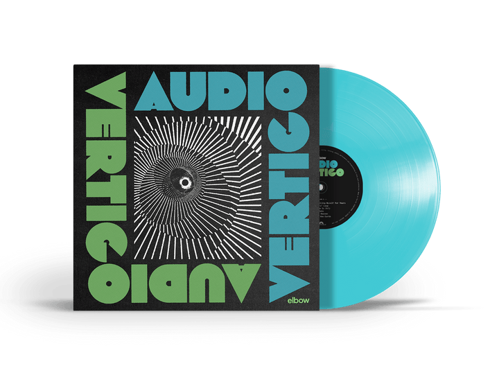AUDIO VERTIGO (Transparent Blue with Alt Sleeve) - Elbow [Colour Vinyl]