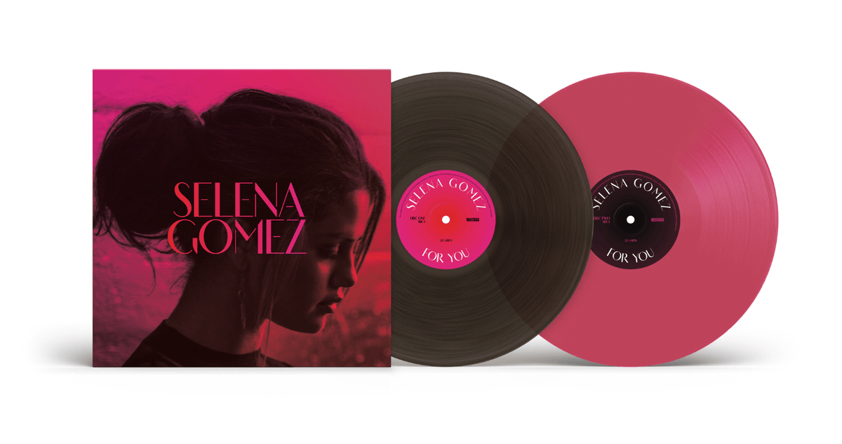 For You (Pink and Translucent Black Edition) - Selena Gomez [Colour Vinyl] - Vinyl8