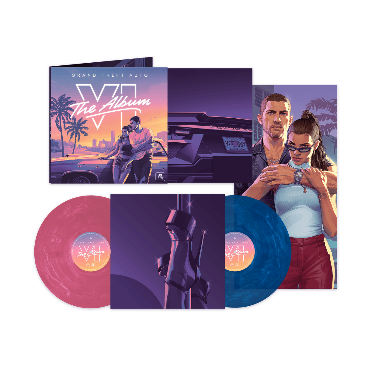 Grand Theft Auto VI: The Album - Various Artists [Colour Vinyl] - Vinyl8