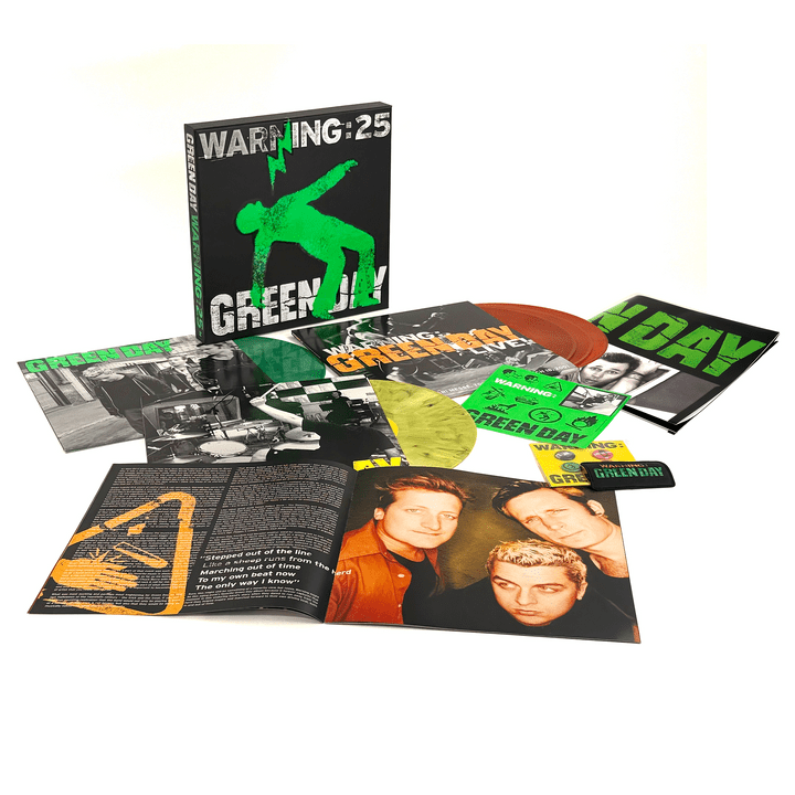 Warning (25th Anniversary 5LP Edition) - Green Day [Colour Vinyl]