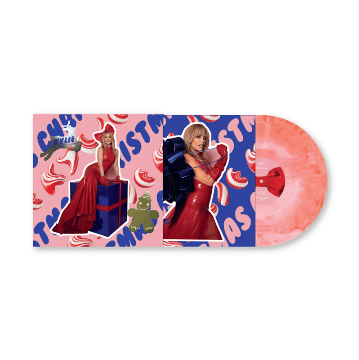 Kylie Christmas (Fully Wrapped) (Indie Exclusive Pink Marble LP) - Kylie Minogue [Colour Vinyl]