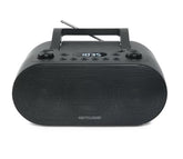Muse Portable Radio CD/MP3 Player with Bluetooth, USB Port - Black [Tech & Turntables]