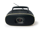 Muse Portable Radio CD Player - Black [Tech & Turntables]