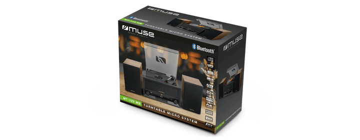 MT-120 MB CD Micro System with Turntable [Tech & Turntables]