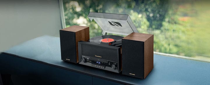 MT-120 MB CD Micro System with Turntable [Tech & Turntables]
